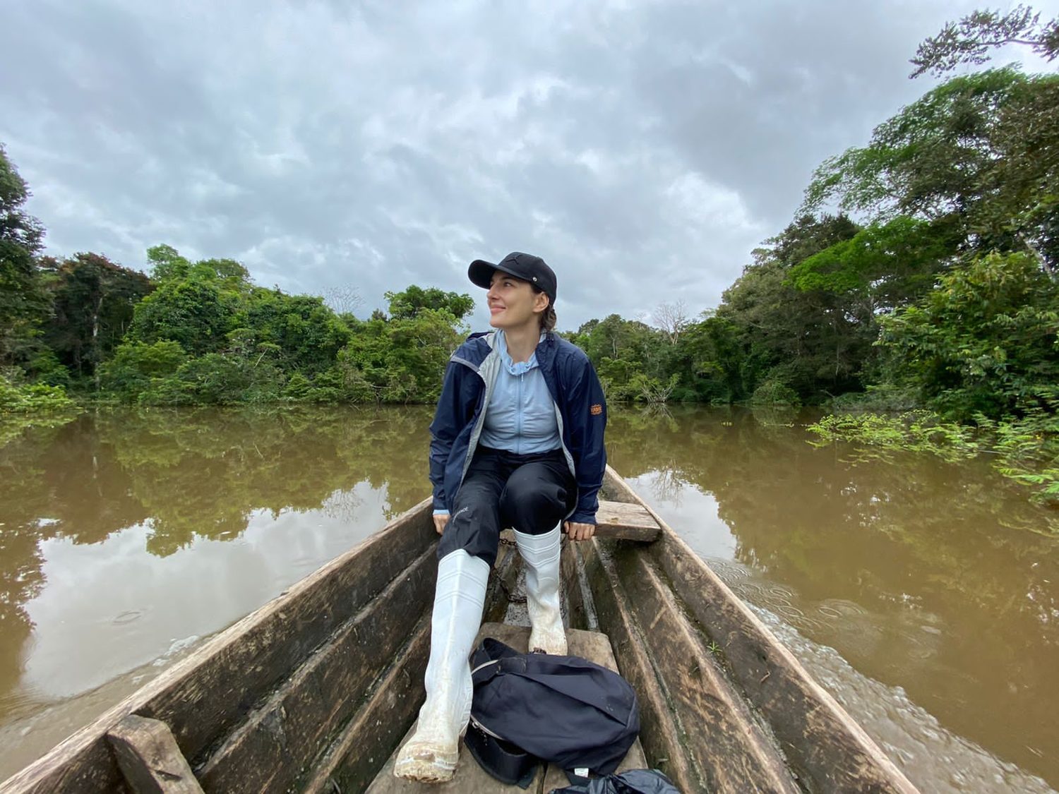 On the river, weeks from anywhere.